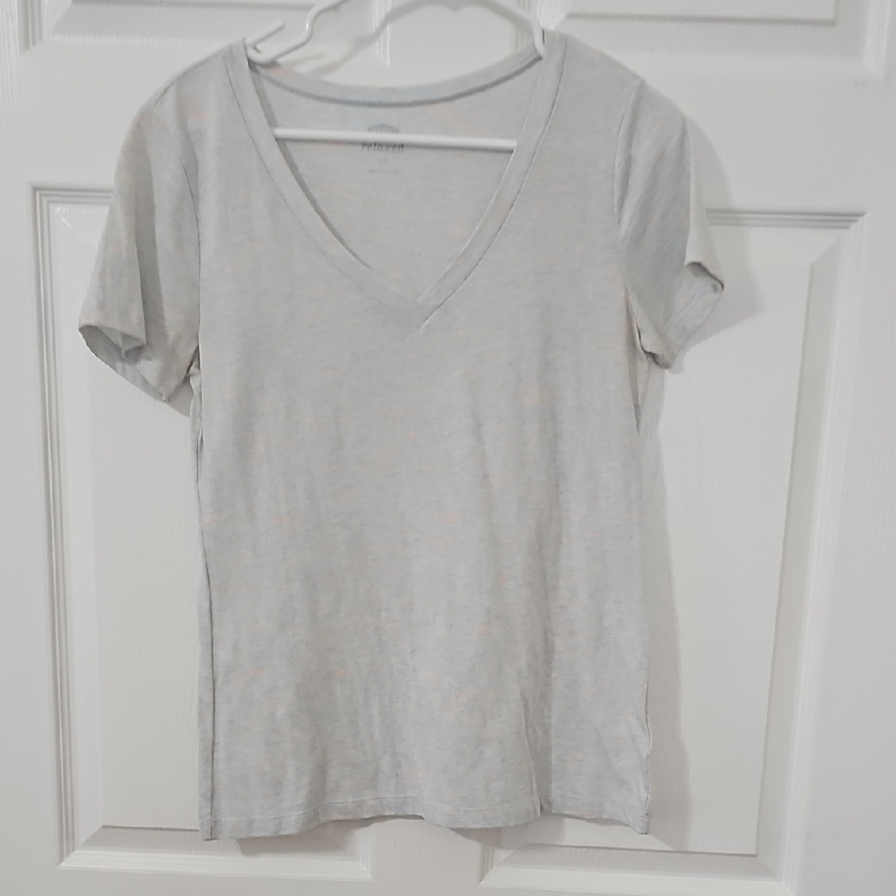 Classic Multicolor V-Neck Women's Top